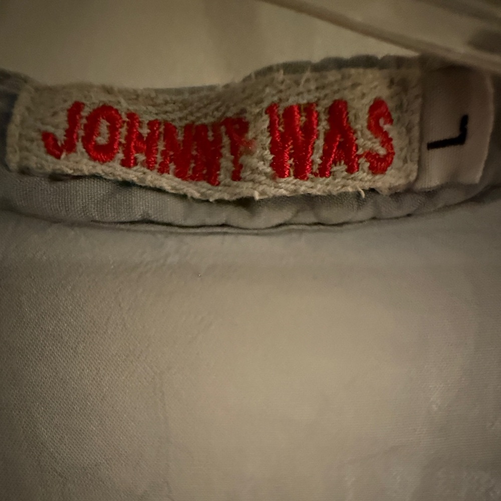 Johnny Was Collection Armor Gemstone Embroidered Blouse – Size Large - Picture 8 of 8